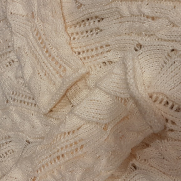 Hanmade Knitted Sweater. No Labels. Suposed To Be Size Large - Picture 6 of 8